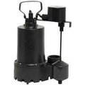 Superior Pump SUPERIOR PUMP 92341 Sump Pump, 120 V, 4.1 A, 1-1/2 in Outlet, 46 gpm 92341